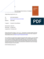 Technostress in University Students' Technology-Enhanced Learning An Investigation From Multidimensional Person-Environment Misfit