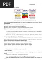 Simulação Prova SARESP