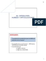 A2. Osteología. Huesos Y Articulaciones