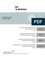 P 13572 Manual Pompa de Caldura Apa Aer r32 Split Hyundai