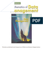 Mathematics of Data Management