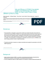 1 - Longer Term Tolerability and Efficacy of Zyn002 Cannabidiol Transderm)