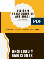 9 Ansiedad I Fundamentos Psicobiológicos