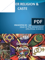 Gender Religion & Caste: Presented By-Sadhna Sharma