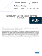 Secure Vehicle Access Control - Jacksons Security Fencing124052