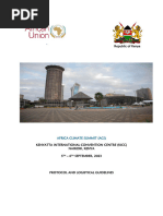 Africa Climate Summit Protocol and Logistical Note FINAL