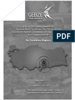 GTU - Maras Depremleri Değerlendirme Raporu - Final - 07.03.2023