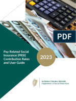 Pay Related Social Insurance (PRSI) Contribution Rates and User Guide