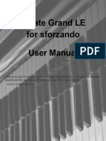 Estate Grand LE For Sforzando User Manual