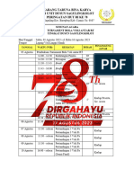 Susunan Acara Turnamen Voli