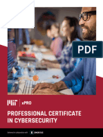 Brochure - MIT - xPRO - Cybersecurity Professional Certificate - 28-07-23 V74