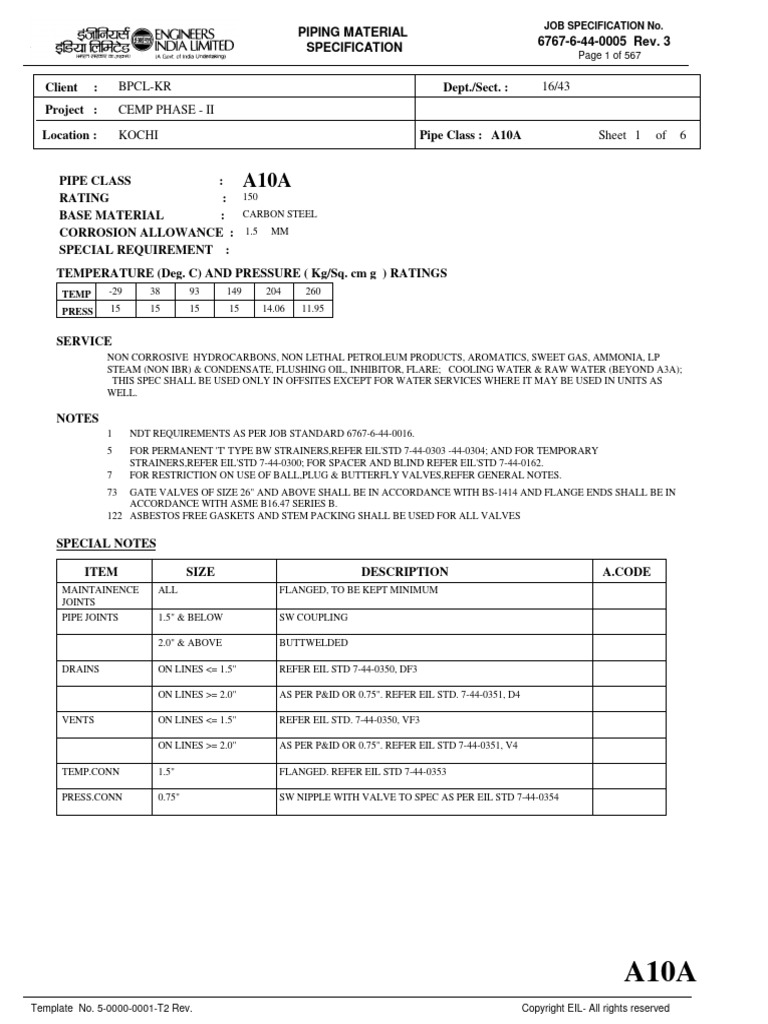 Pms Cemp Phase II | PDF | Pipe (Fluid Conveyance) | Physical Sciences