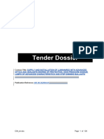 Tender Dossier - EDB