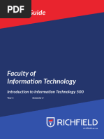 Introduction To IT 500