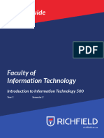 Introduction To IT 500