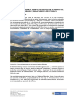 Informe Tecnico Distrito de Riego Valle de Sibundoy Putumayo 2021.
