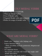 Modal Verbs