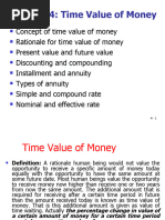 4 Time Value of Money