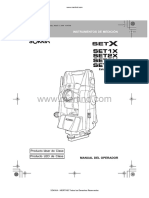 Manual Sokkia Serie Set X Español