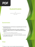 Guesstimate 1