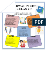 Jadwal Piket Kelas 4C