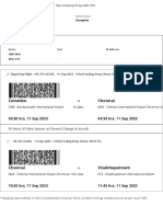 Itinerary (E5969)