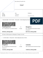 Itinerary (E5968)