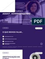 Aula 1 - Plano de Curso - Assist. Administrativo