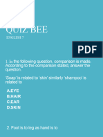 Quiz Bee-G7
