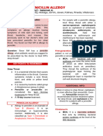 Case Study - Penicillin Allergy - Group 2