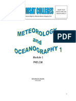 MT Meteorology Prelim Module 2022-2023