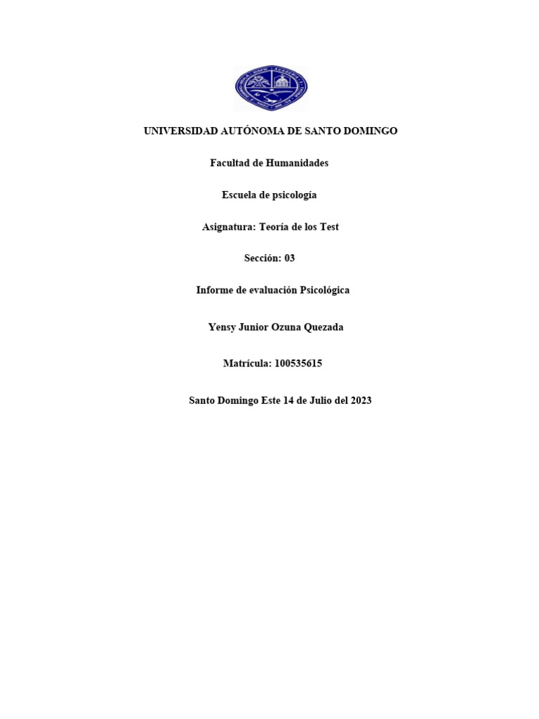Informe test de cara r pdf atenci n sicolog a