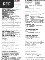 Java Cheatsheet