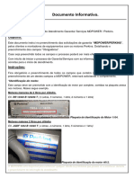 Solicitação de Atendimento Garantia Instruções Perkins