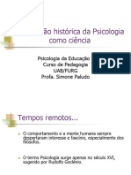PDF Construção Histórica Da Psicologia Como Ciência