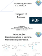 Organic Chemistry Chapter 19: Amines
