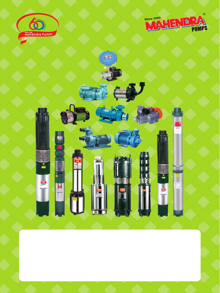 Mahendra Pumps Contact & Product Info | PDF | Alternating Current | Pump