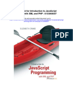 Solution Manual For Introduction To Javascript Programming With XML and PHP 0133068307