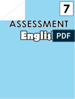 English 7 Quarter 1 Assessment