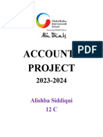 Accounts Project Class 12
