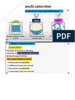 Specific Latern Heat