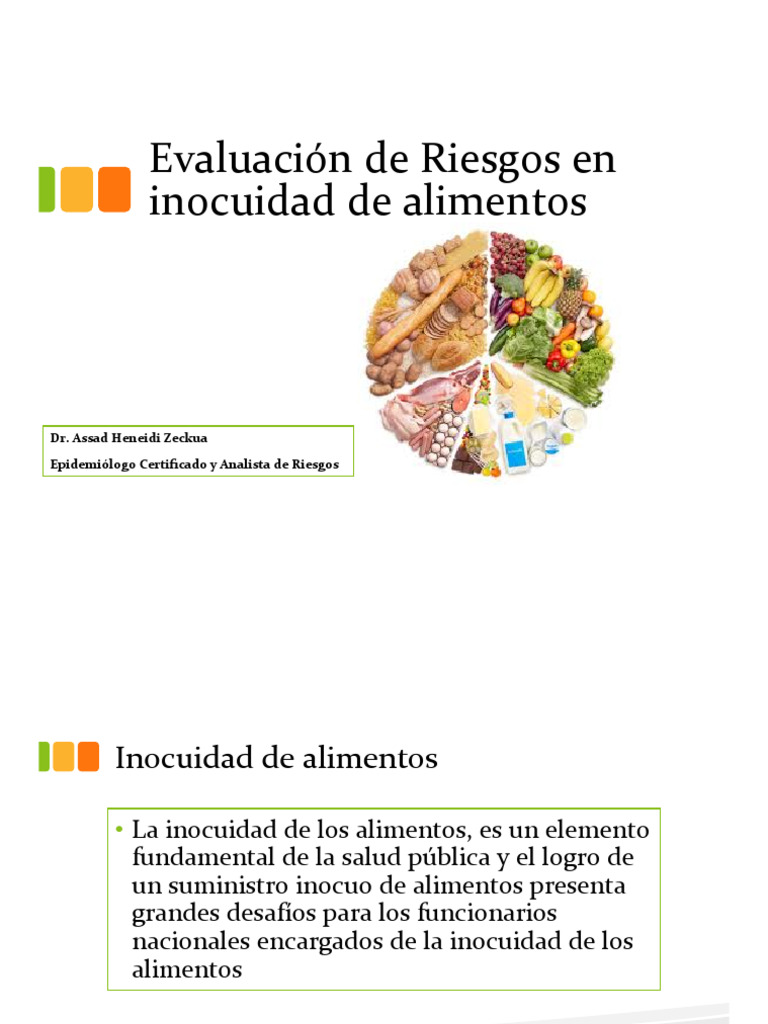 Evaluación de Riesgos en Inocuidad Alimentaria | PDF | Riesgo ...
