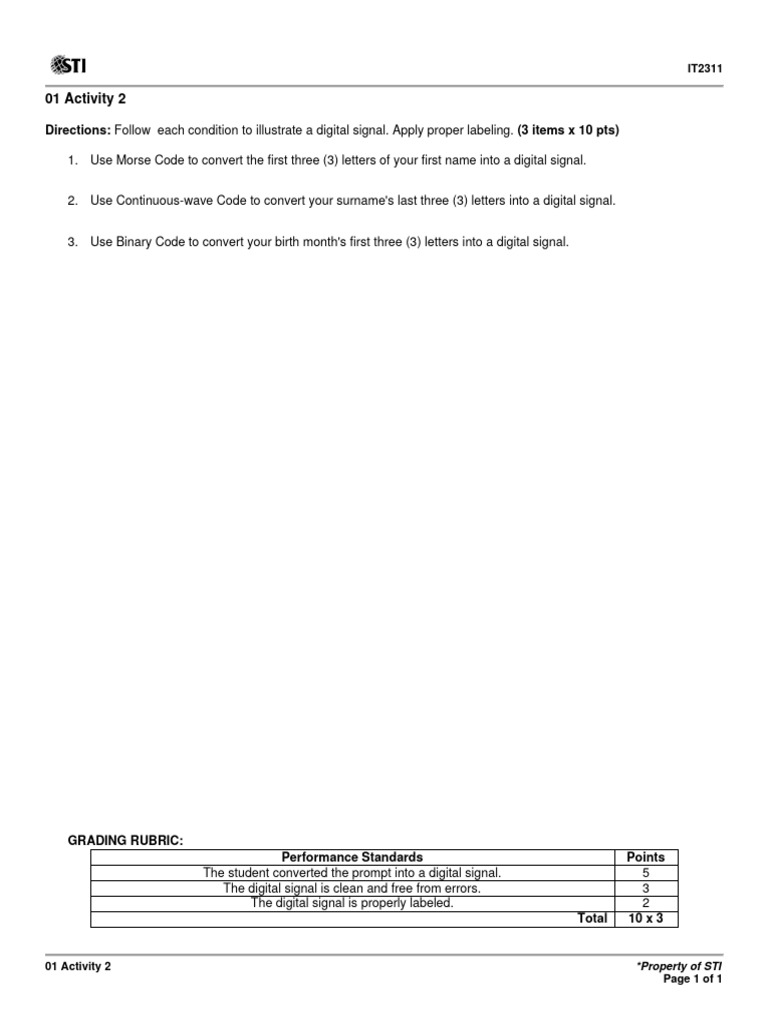01 Activity 2 | PDF