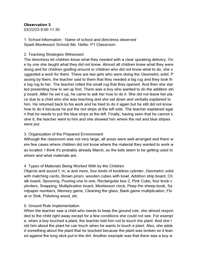Observation 3 | PDF
