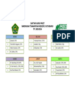 Jadwal Piket 2324