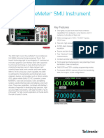 Keithley 2460 High Current SourceMeter SMU Datasheet