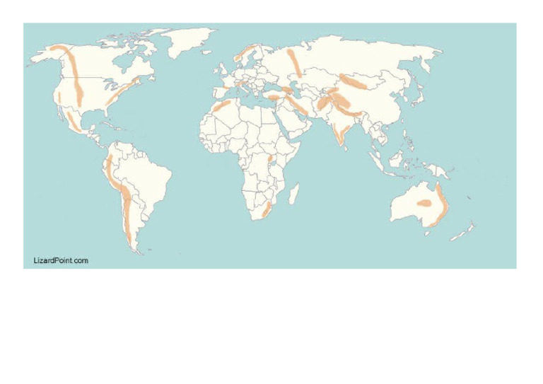 Science 10 World Map | PDF
