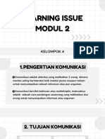Learning Issue Modul 2