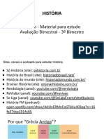 6º Ano Material para Estudo Historia Avaliacao Bimestral 3º Bimestre 2