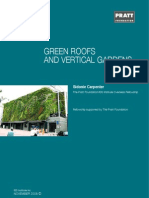 Green Roofs and Vertical Gardens
